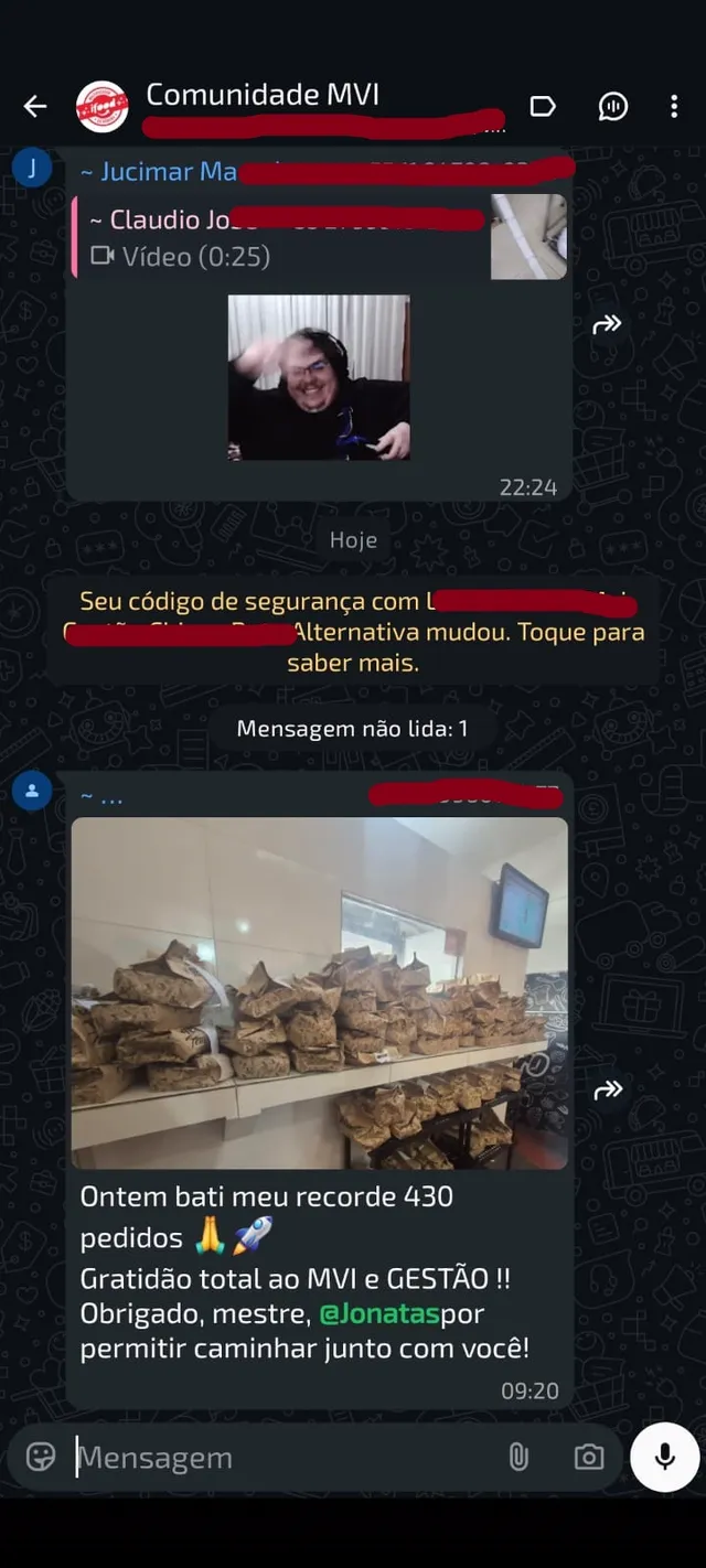 Depoimento de aluno do MVI 5.0